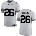 NCAA Ohio State Buckeyes Men's #26 Antonio Williams Gray Nike Football College Jersey MMI1645CK